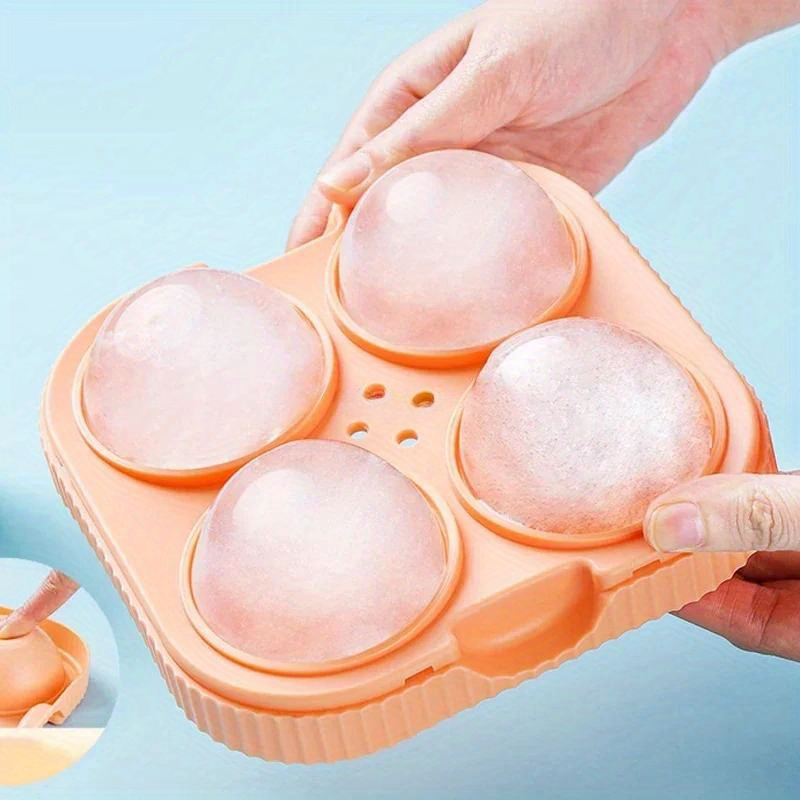 Ice Mold Sphere - صانعة كرات ثلج سيليكون كبيرة ،