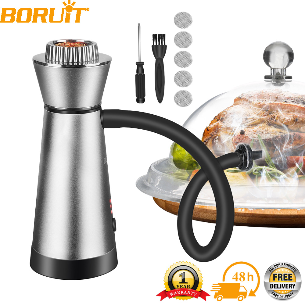 Smoking Gun Kit - جهاز BORUiT لتوليد الدخان البارد للأطعمة