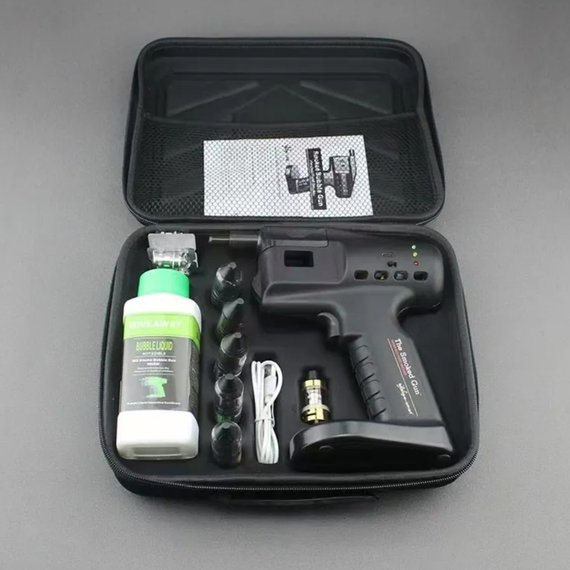 مجموعة أدوات تبخير محمولة - جه - مراجعة Smoking Gun Kit وسعره
