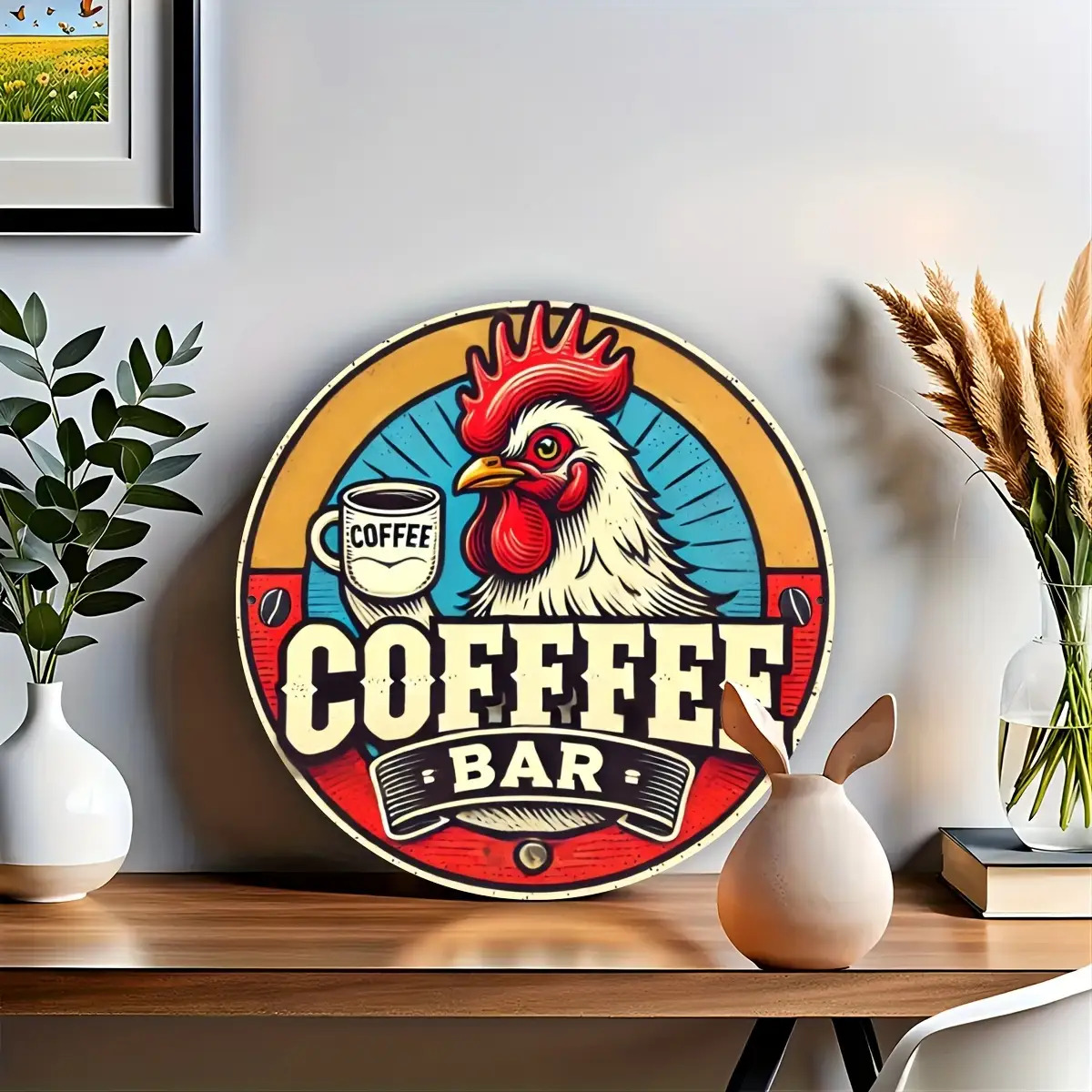 لافتة ألومنيوم عتيقة ثنائية ال - مراجعة Home Bar And Coffee وسعره