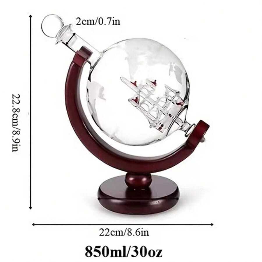 طقم قوارير على شكل كرة أرضية م - مراجعة Decanter Globe Set وسعره