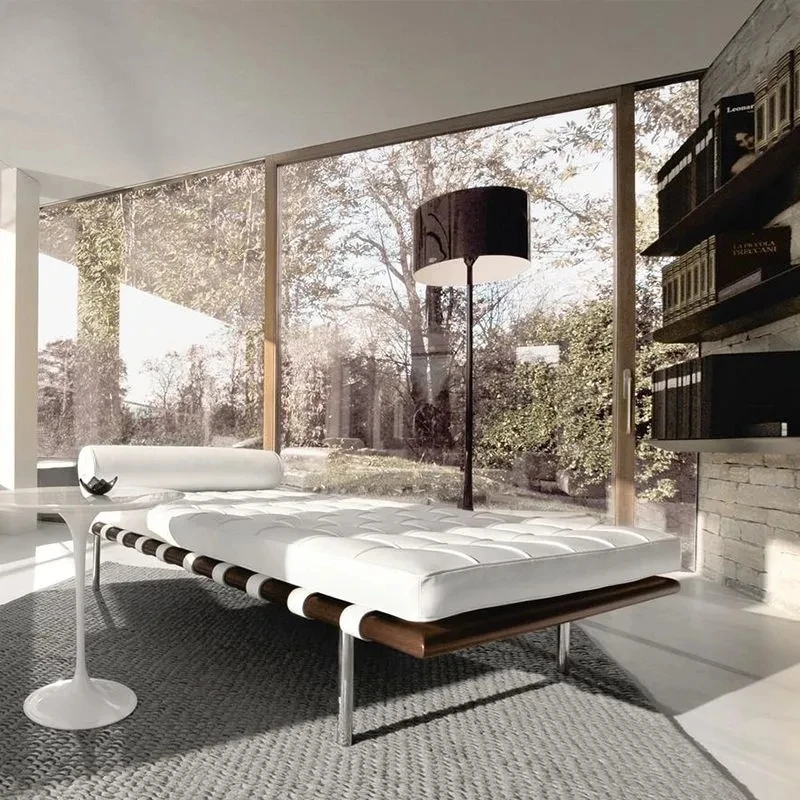أريكة برشلونة الجلدية العصرية  - مراجعة Home Barcelona وسعره