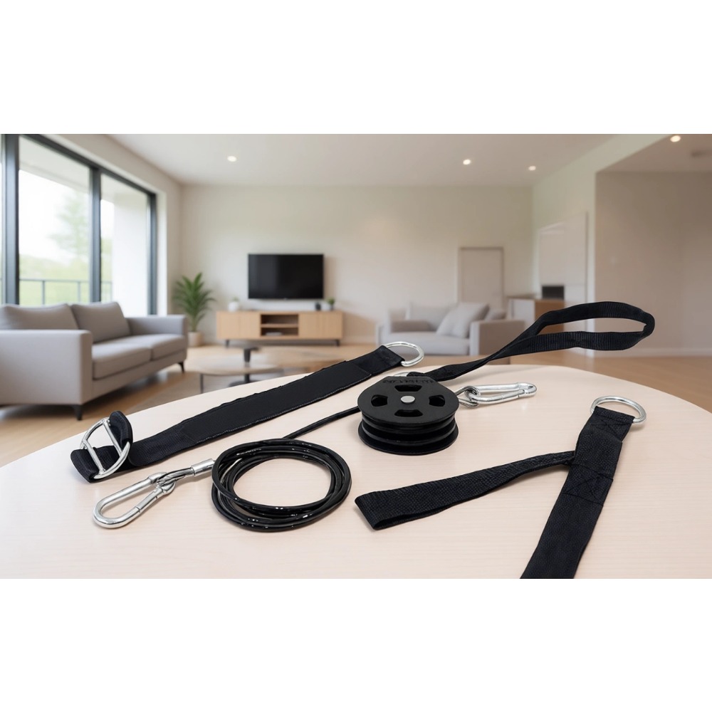 جهاز سحب عضلي محمول مع حبل ترا - مراجعة Home Bar And Gym وسعره