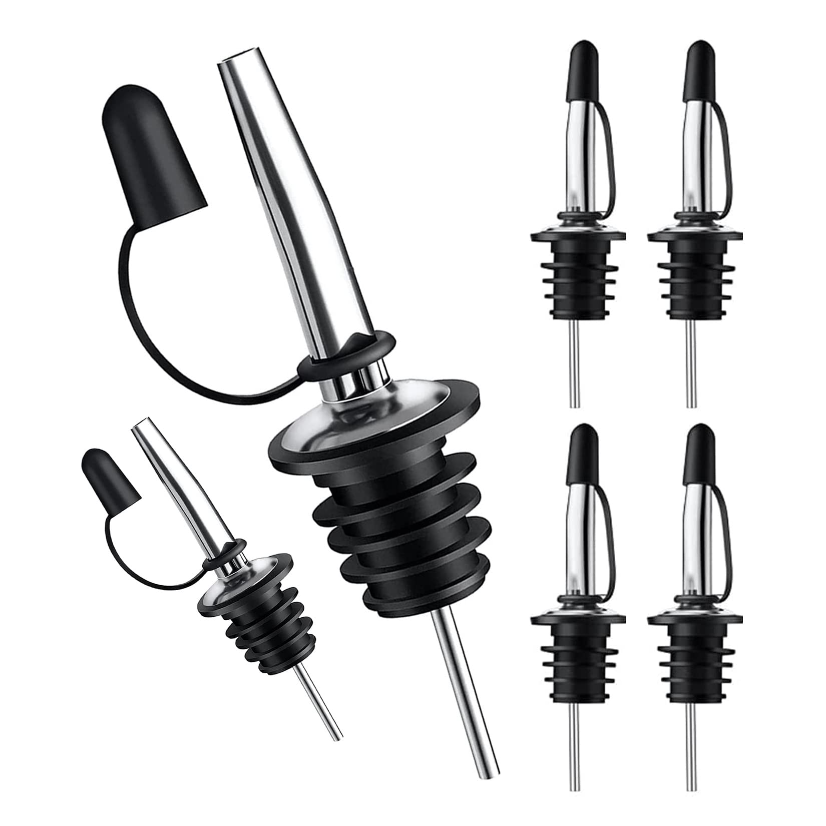صنبور صب الخمور مع أغطية الغبا - مراجعة Speed Pourer Cap وسعره